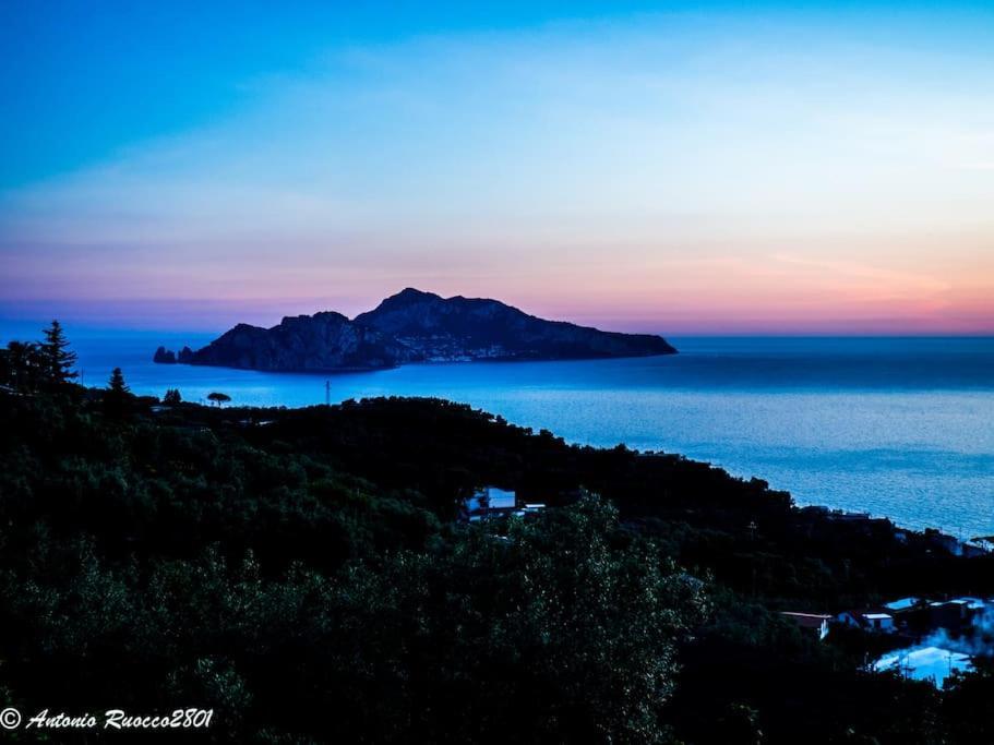 Villa Capri Wonderful View Massa Lubrense Exterior foto
