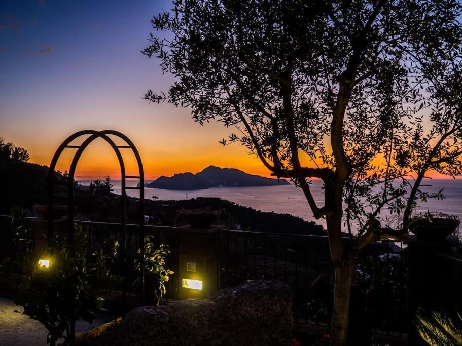 Villa Capri Wonderful View Massa Lubrense Exterior foto